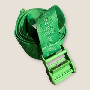 OFF-WHITE Industrial Belt (SS19) Brilliant Green‎